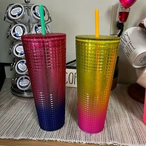 Starbucks Ombré Grid Summer 2022 Set